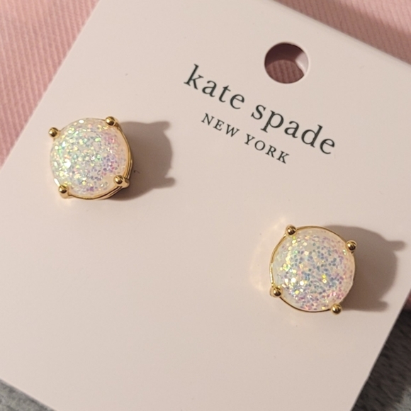 Kate Spade 'Glitter Gumdrop' studs - Picture 2 of 16